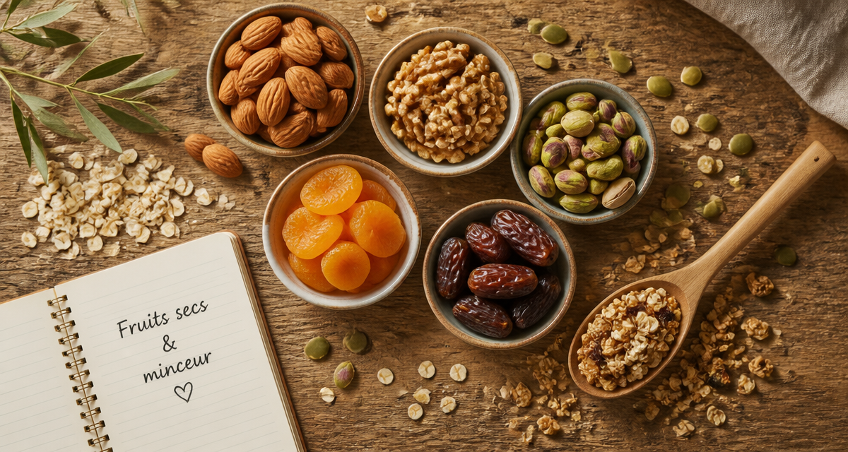 les fruits secs font ils grossir bols noix amandes abricots