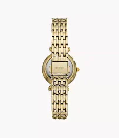 Carlie Mini Three-Hand Gold-Tone Stainless-Steel Watch_ES4735_1