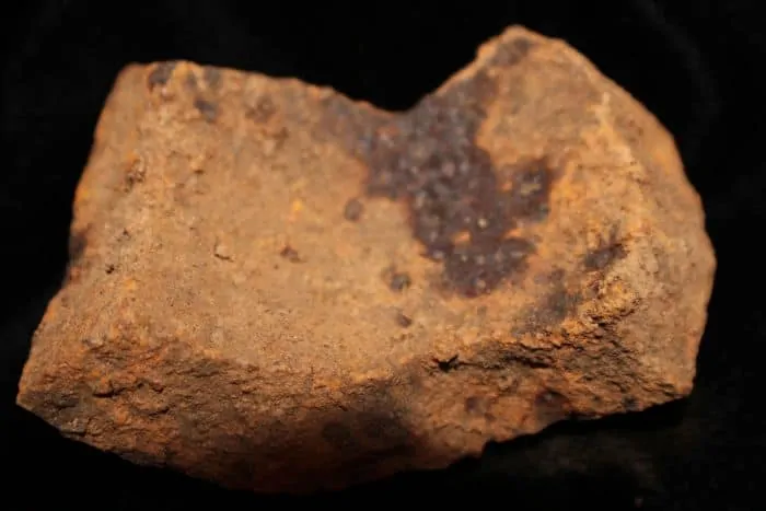 Civil War artillery shrapnel – piece of shrapnel recovered in Central Virginia