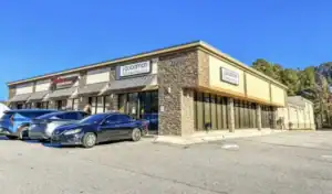 Exterior of Buford office of Goodman Dermatology in Georgia