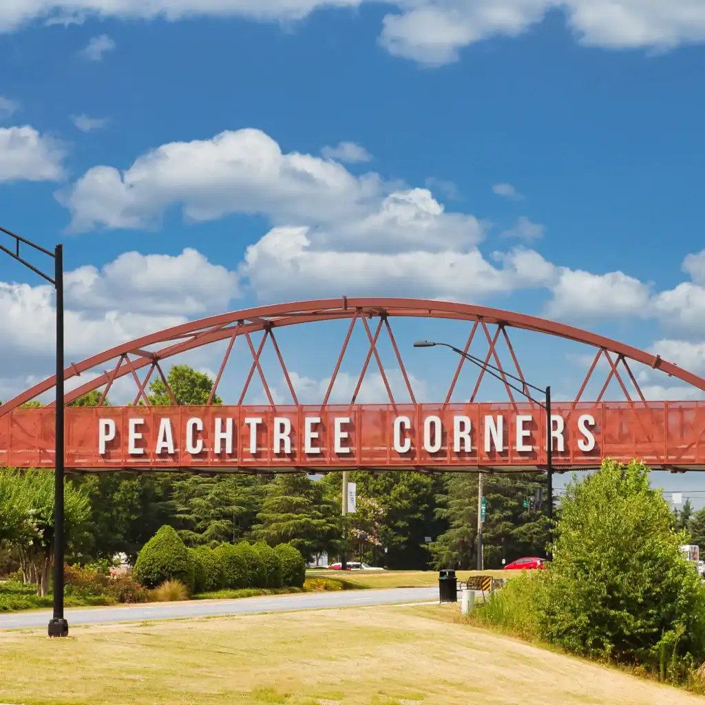 Peachtree Corners bridge