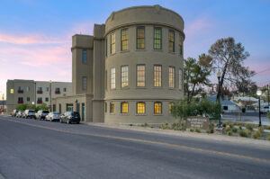 Modern hillside apartment building in Gorman & Company USA portfolio.