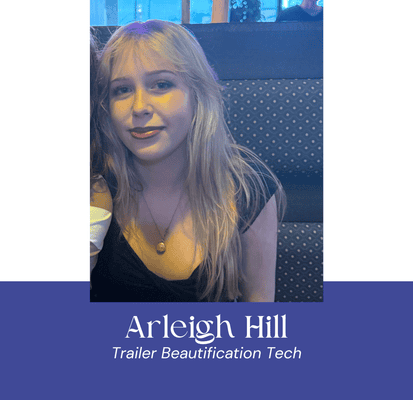 Portrait of Arleigh Hill, Trailer Beautification Tech at VannGo.
