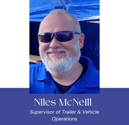 Niles McNeill, Supervisor of Trailer & Vehicle Operations at VannGo.