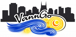 VannGo Site Services logo with city skyline and water waves.