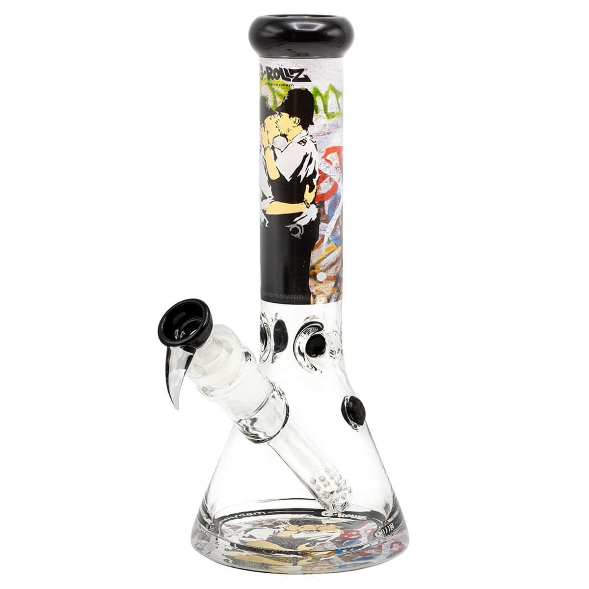 Banksy Bong "Kissing Coppers"