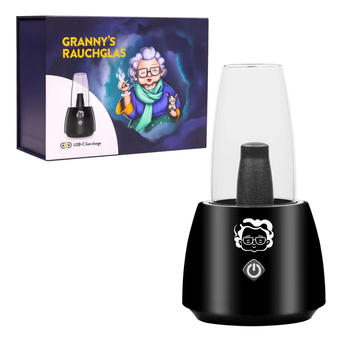 Grany´sbRauchglas von Granny´s Weed