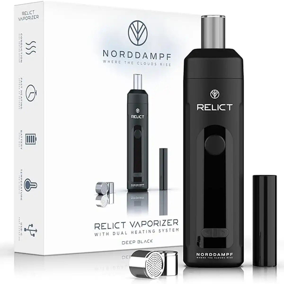 Norddampf Relict deep black