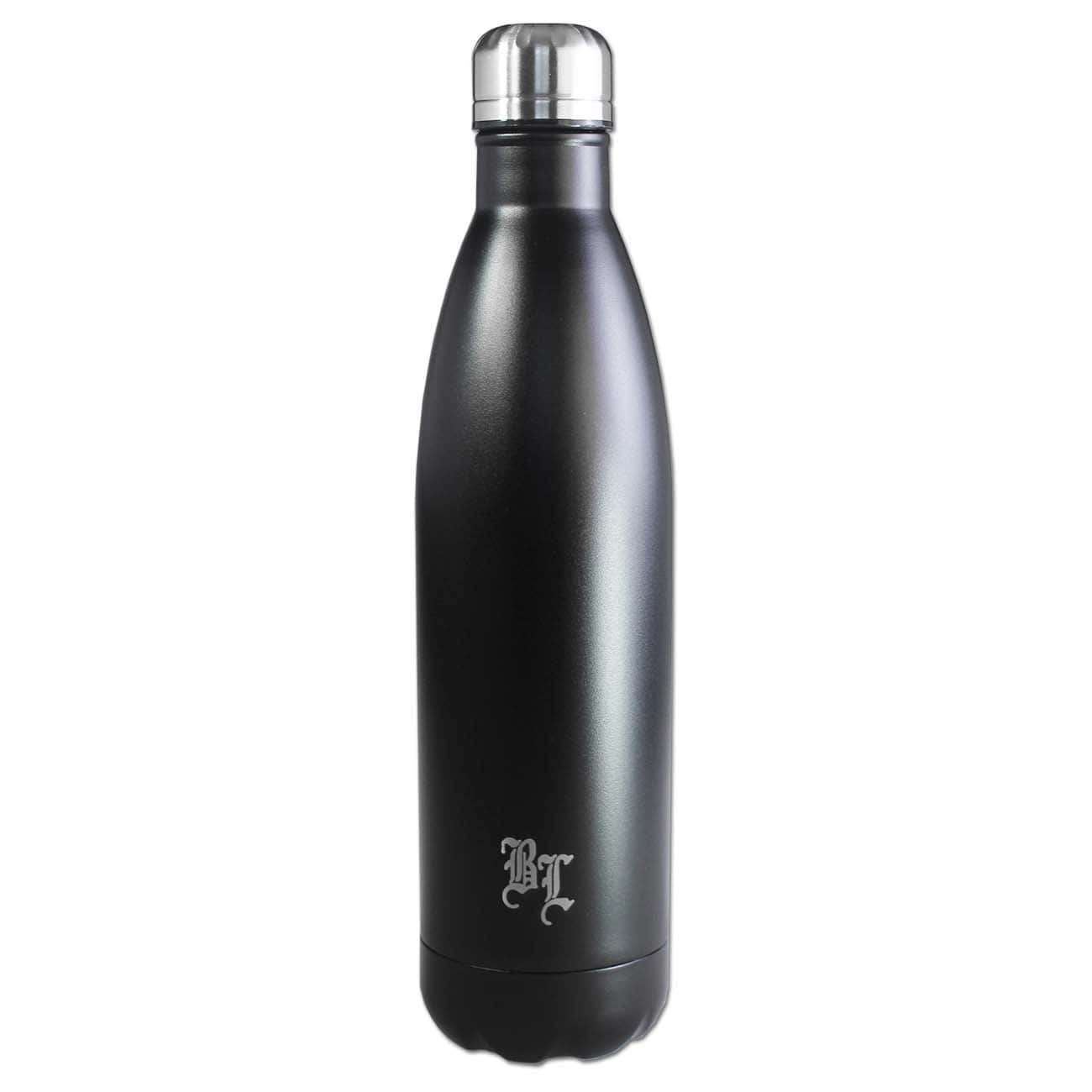 Versteck-Trinkflasche schwarz