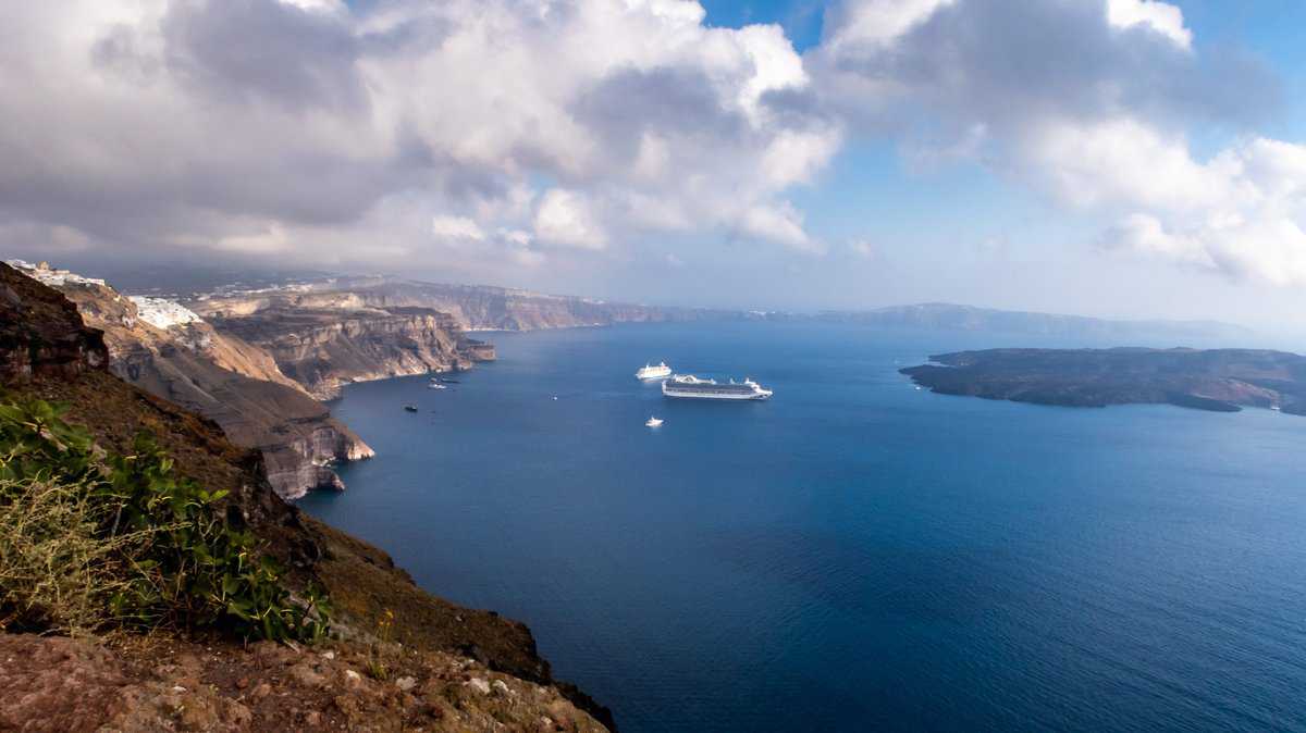 Santorini Caldera View