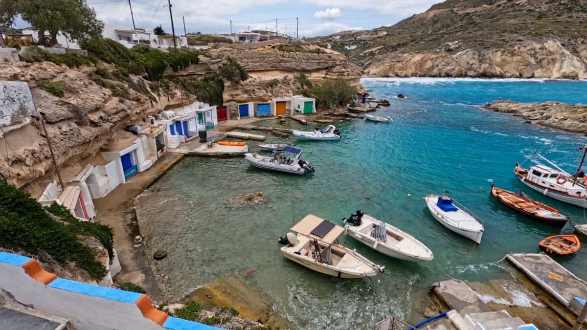 Mandrakia Harbour Milos