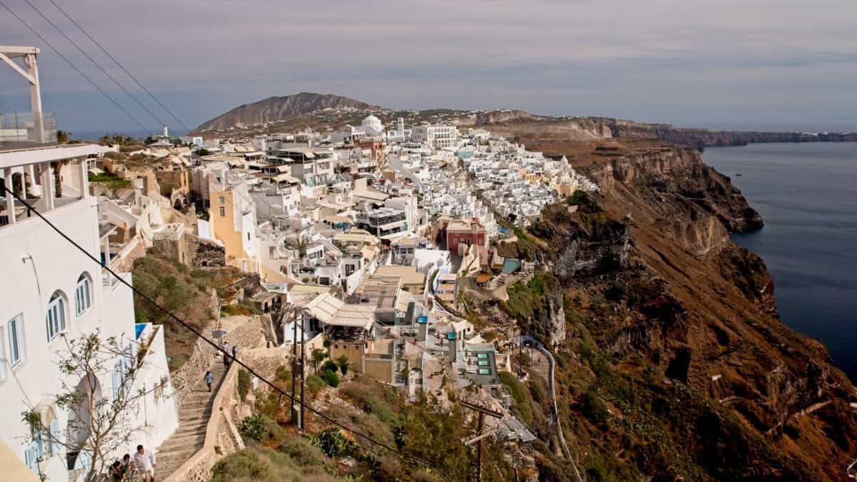 Fira Caldera View