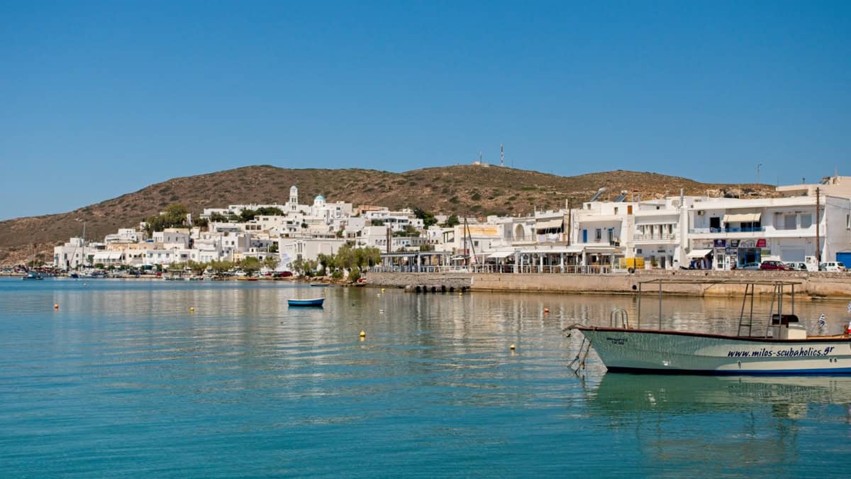 Adamas harbour, MIlos, early morning