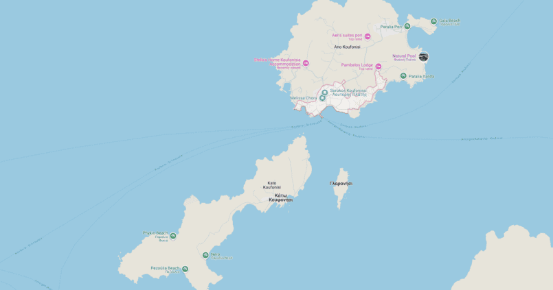 Google Map of Koufonisia