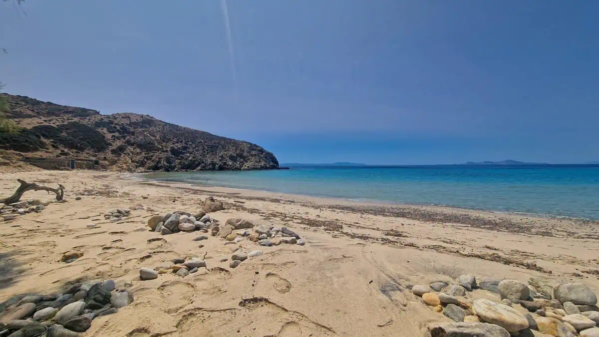 Livadi Beach, Donousa, looking east