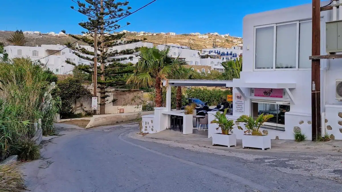 Delicious Cafe, Platis Gialos, Mykonos