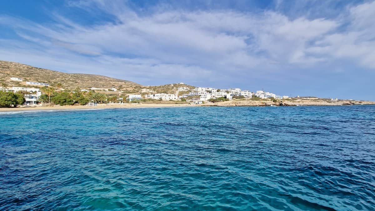 Donousa First Look from the Boat