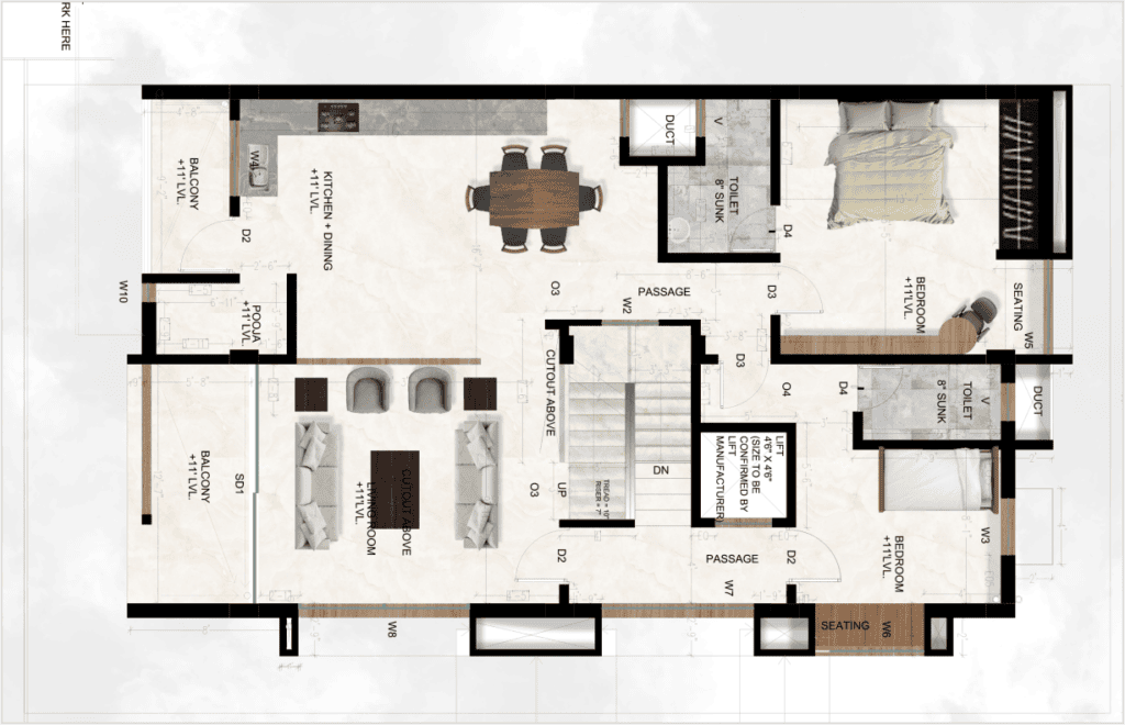Architecture & Interior Design Project — Green Hat Studio Pune