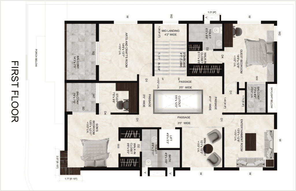 Architecture & Interior Design Project — Green Hat Studio Pune