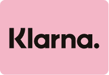 De afbeelding toont het Klarna-logo met het woord Klarna. in dikke zwarte letters op een roze achtergrond.