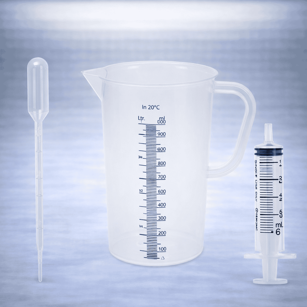 Maatbekers/doseerspuiten