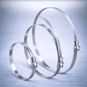 RVS slangklemmen in verschillende maten, geschikt voor het bevestigen van slangen en leidingen. Gemaakt van roestvrij staal voor duurzaamheid en corrosiebestendigheid. De klemmen hebben een nauwkeurige microverstelling voor een stevige grip en een uniforme druk. Ideaal voor zowel binnen- als buitentoepassingen in de techniek en auto-industrie. Geschikt voor herbruikbare toepassing en draagt bij aan een langere levensduur van slangen en leidingen.