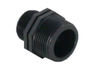 Draadnippel klein (1¼”x1”)