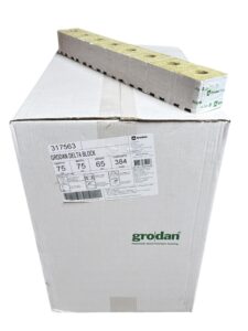 Grodan Startblock, kleines Loch, 28 mm (pro Karton 384 Stück)