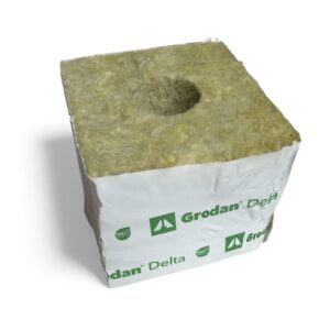 Grodan Startblock, kleines Loch, 28 mm (pro Stück)