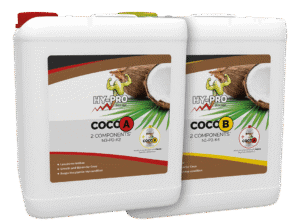 **HY-PRO Coco A en Coco B - 2 Componenten Voedingsstoffen voor Planten**Set van twee flessen, HY-PRO Coco A en Coco B, voor de verzorging van planten in kokosmedium. Beide flessen zijn gemaakt van stevig plastic. Coco A bevat de voedingsstoffen N3-PO-K2 en is bedoeld voor de groeifase, terwijl Coco B N1-P3-K4 bevat en zich richt op de bloeifase. De producten zijn ontworpen om optimaal te presteren in combinatie met elkaar. Zowel Coco A als B zijn vrij van residu en ondersteunen de groei en bloei van planten, waardoor ze in topconditie blijven. Deze voedingsstoffen zijn geschikt voor zowel hobby- als professionele kwekers.