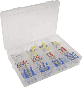 Soldeer krimpverbinders assortiment, 200 delig