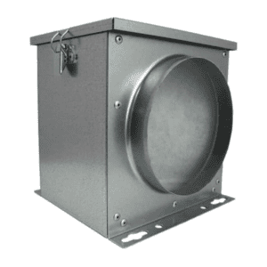 Luchtfilterbox met vliesfilter Ø 125mm