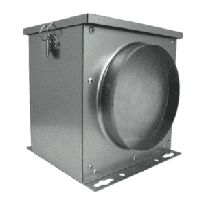 Luchtfilterbox met vliesfilter Ø 315mm