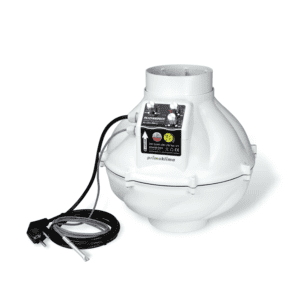 PrimaKlima Whisperblower EC Ø125mm - Temp.-Regler - 800 m³/h