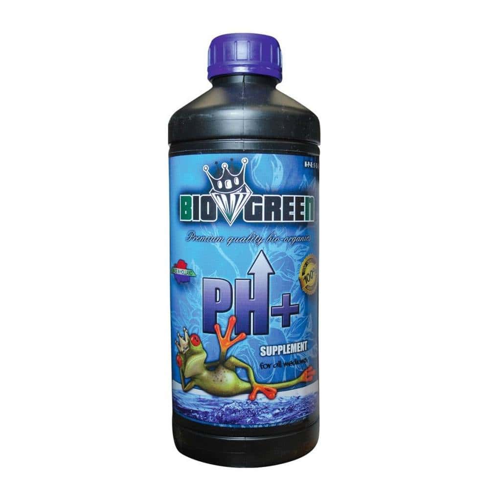 PH+ supplement van Biogreen, geschikt voor gebruik in vijvers en aquaria. De verpakking bevat 1 liter en is ontworpen om de pH-waarde van het water te verhogen. Dit product is ideaal voor zowel zoet- als zoutwateromgevingen. De fles heeft een stevige constructie met een schroefdop in paarse kleur. Biogreen staat bekend om zijn premium kwaliteit en milieuvriendelijke benadering. Geschikt voor hobbyisten en professionals die de waterkwaliteit willen optimaliseren.