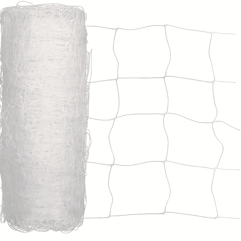 Kunststof tuinhek met een rol van 25 meter en een mesh-structuur, uitgevoerd in de kleur wit. Geschikt voor diverse toepassingen zoals dierenafscherming, tuinindeling en veiligheid. Gemaakt van duurzame, weersbestendige materialen die langdurig gebruik mogelijk maken. Lichtgewicht en eenvoudig te installeren, ideaal voor gebruik in zowel particuliere als commerciële omgevingen.