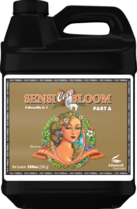 Sensi Coco Bloom A/B fles in 500 ml verpakking voor optimale plantengroei.