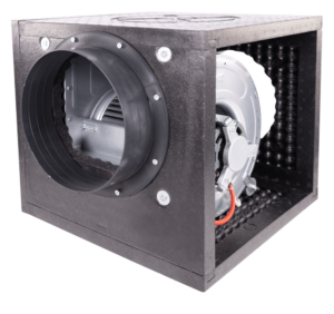 Ventilatoreinheit für nachhaltige Luftzirkulation und Energieeffizienz.