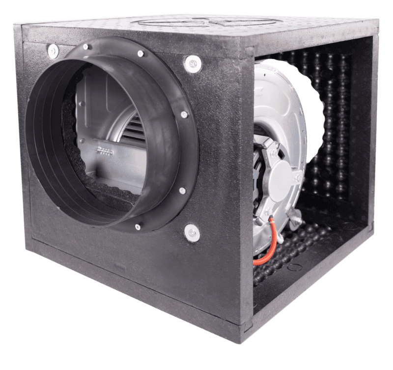 Ventilatoreinheit für nachhaltige Luftzirkulation und Energieeffizienz.