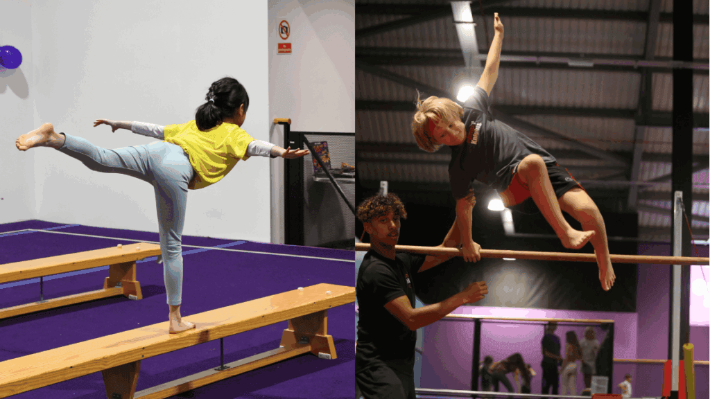 Love gymnastics classes for children—balance, coordination, and teamwork skills develop with fun activities on balance beams and bars. Perfect for kids to learn and enjoy in a safe environment.