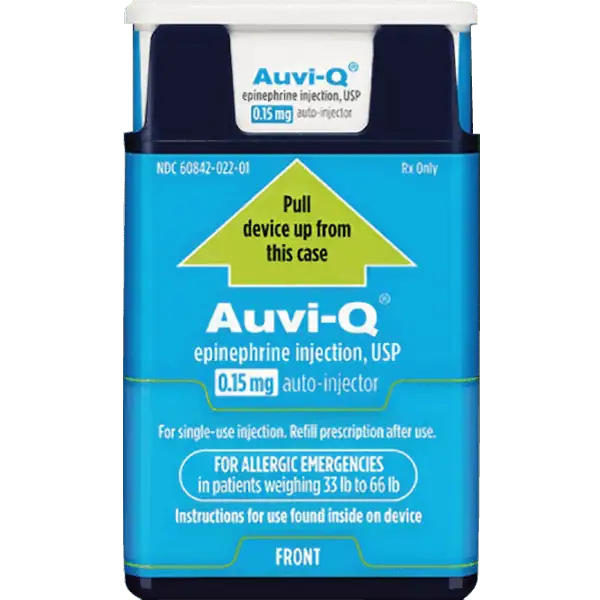 AUVI-Q Epinephrine Injection USP Pt15mg Auto Injector