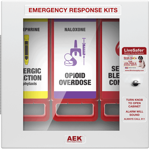 The Livesafer Modular Public Access First Aid System Bleed