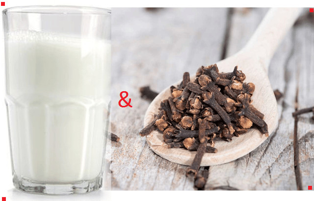 benefits of cloves and milk