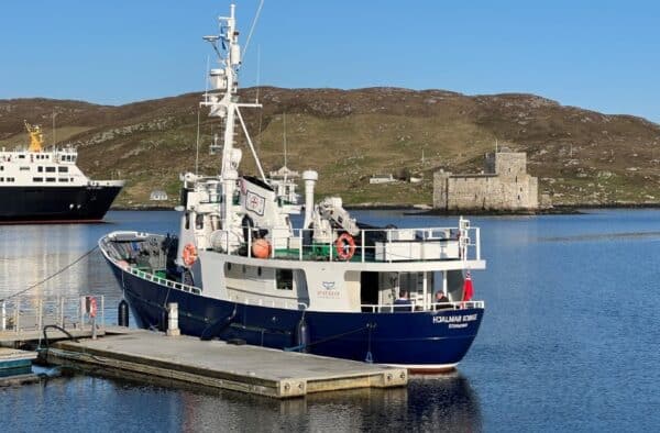 The Hjalmar Bjorge at Castlebay