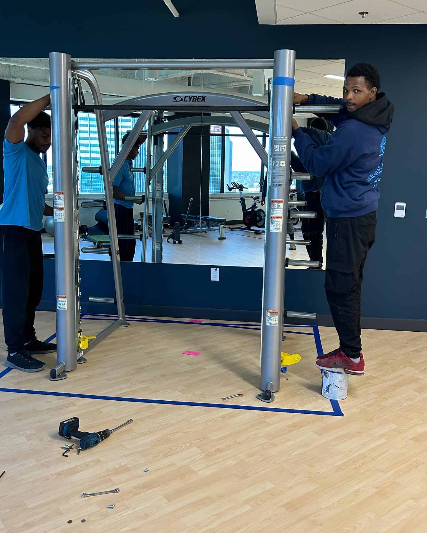 gym equipment movers