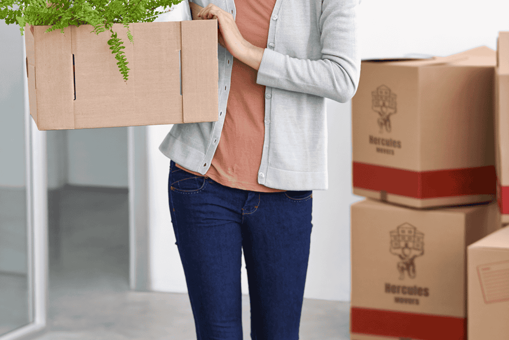 declutter before moving