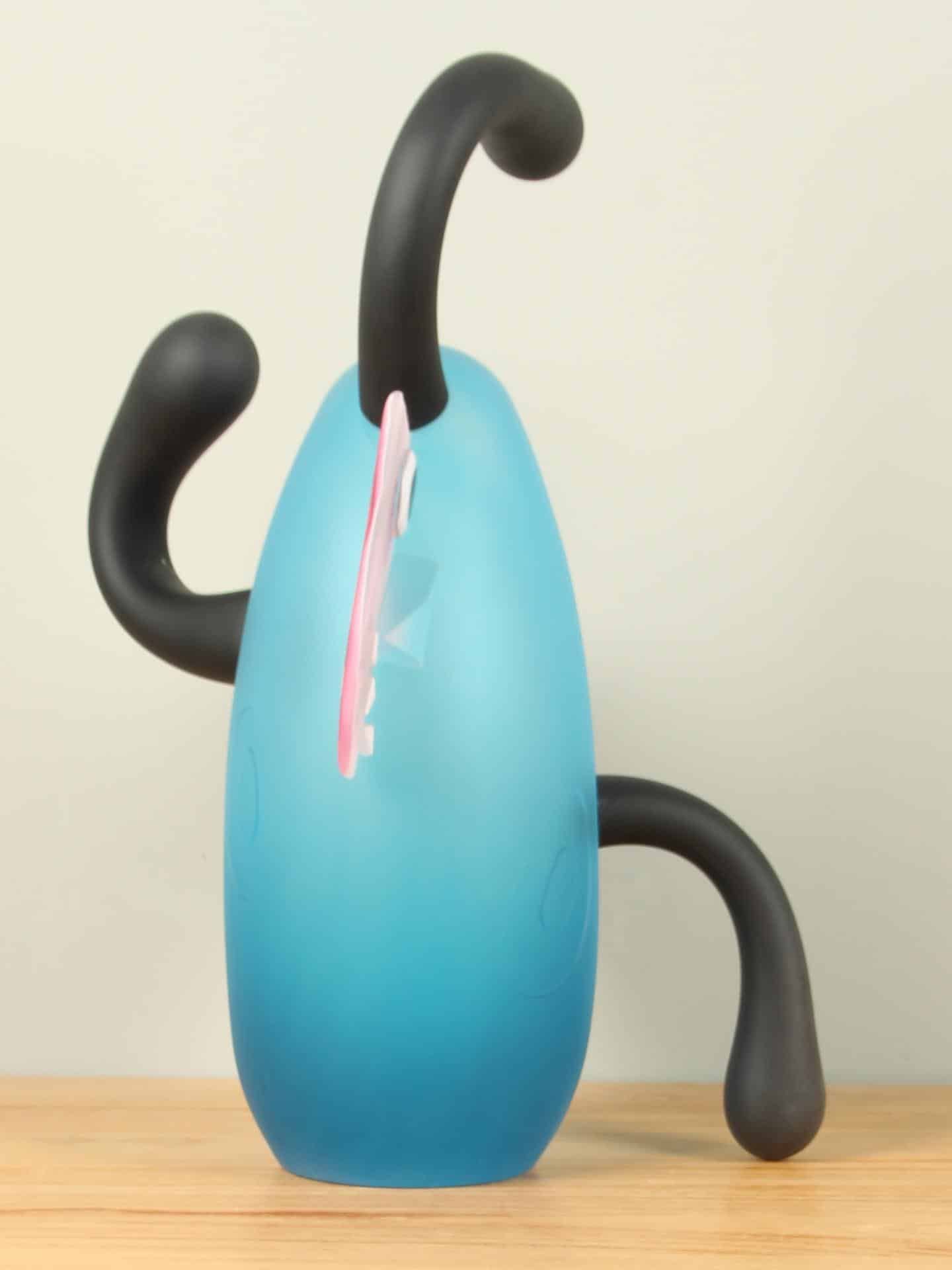 Exclusieve glaskunst - Blauw - Glas - Sculptuur Dancer, 50 cm - 50x35x30 cm - Afbeelding 3