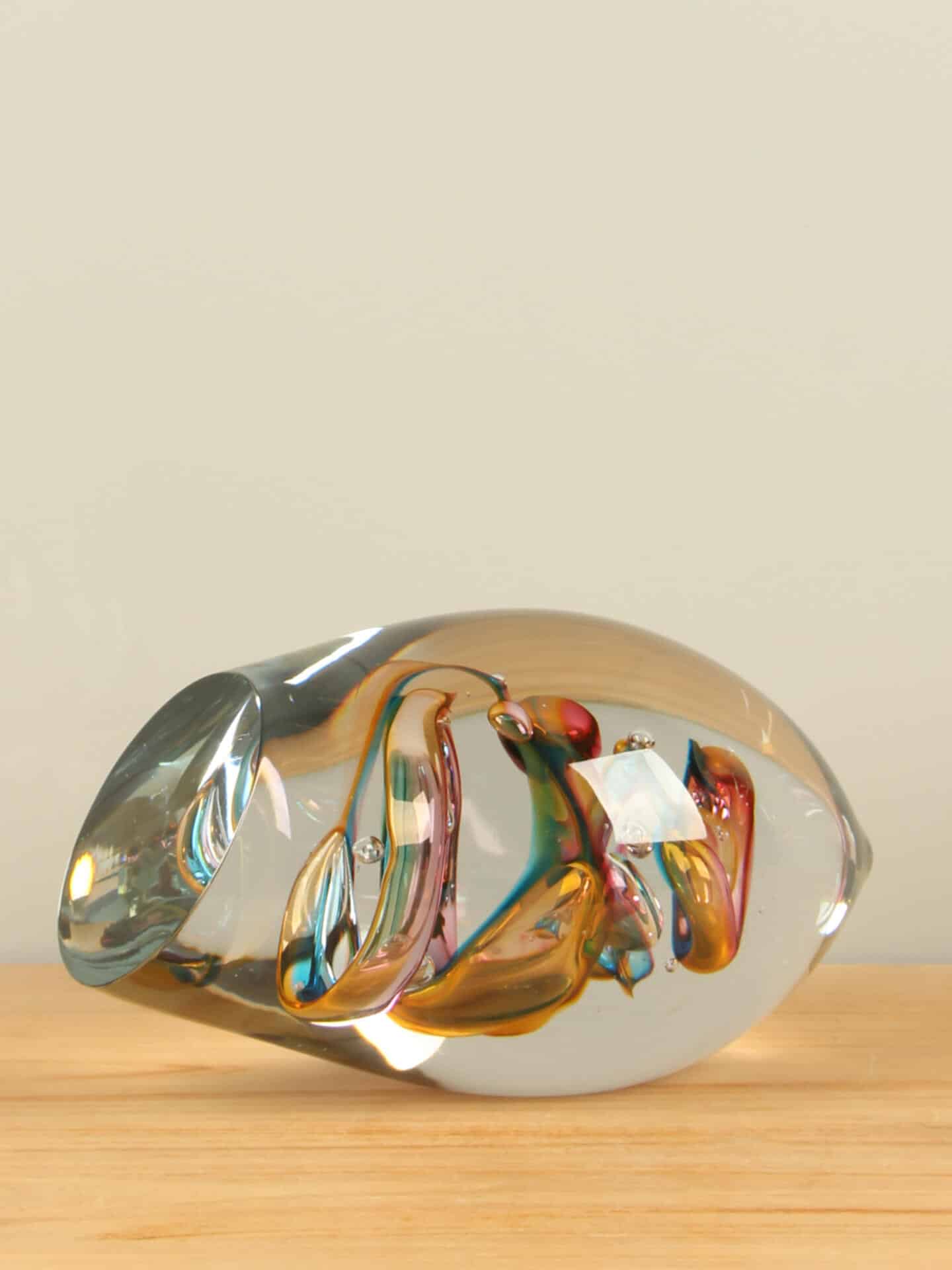 Exclusieve glaskunst - Multicolor - Glas - Glazen knot Marseille - 17x31x16 cm