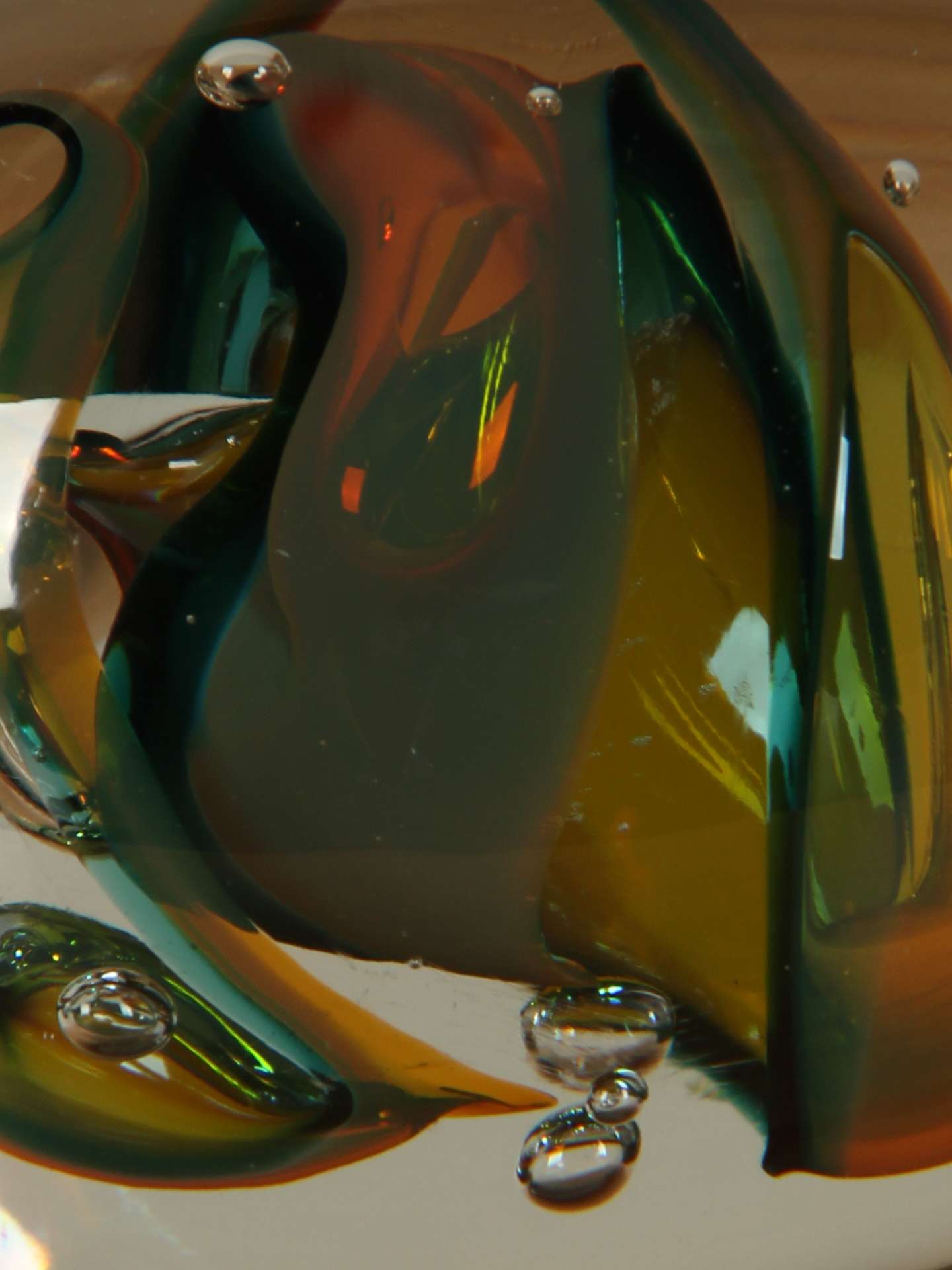 Exclusieve glaskunst - Multicolor - Glas - Glazen knot Monaco - 18x33x18 cm - Afbeelding 4