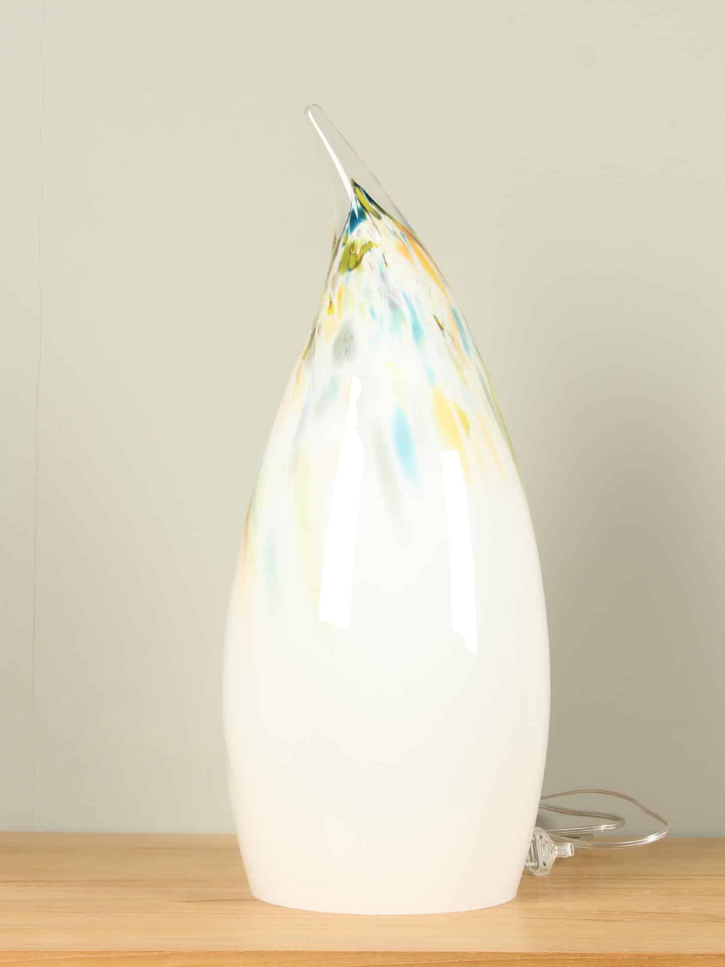 Glaslamp - Multicolor - Glas - Monet, 55 cm
